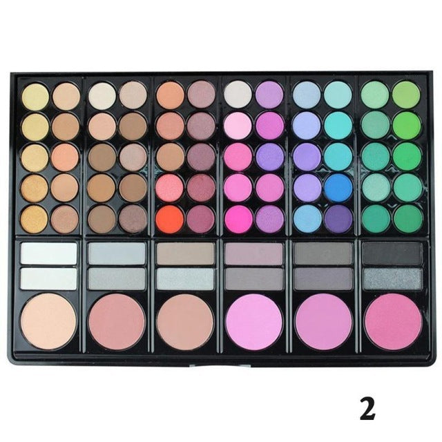 78 Colors Matte and Shimmer Eyeshadow Palette